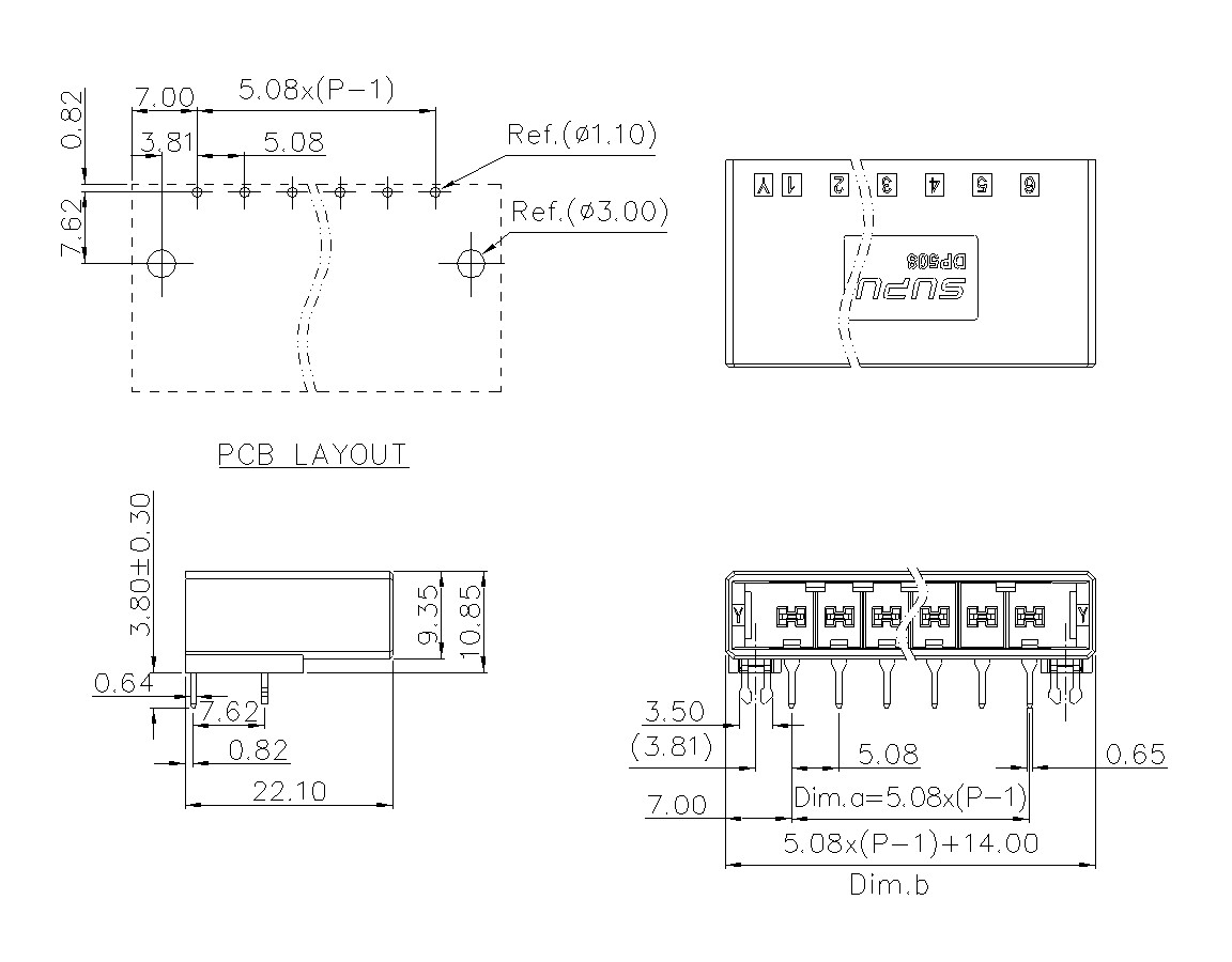 动态接插件连接器DP508H1XXF-BK-0Y10-速普电子